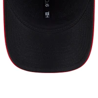 Men's New Era  Black/Red Cincinnati Reds Player Replica 9FORTY Adjustable Hat