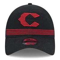 Men's New Era Black Cincinnati Reds City Connect Alternate 9TWENTY Adjustable Hat