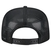Casquette snapback noire Gummy Golfer Trucker des Reds de Cincinnati de New Era pour homme