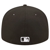 Casquette ajustée 59FIFTY Low Profile Cincinnati Reds New Era pour homme, noire