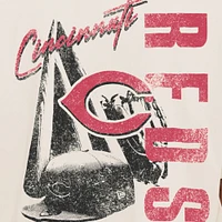 T-shirt surdimensionné à imprimé rétro des Cincinnati Reds de la collection Cooperstown pour homme New Era
