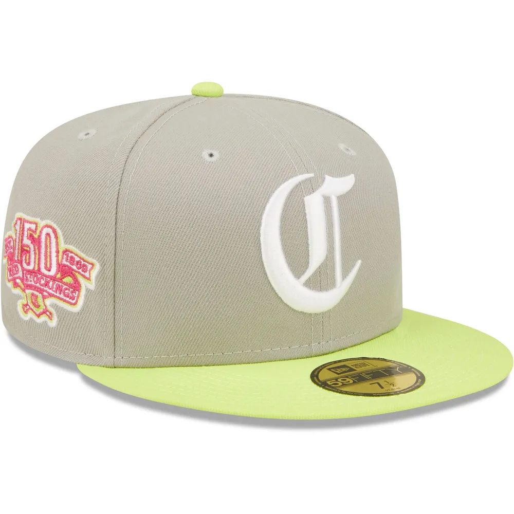 Lids Cincinnati Reds New Era 150th Anniversary Cyber 59FIFTY Fitted Hat -  Gray/Green