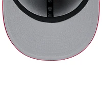 Men's New Era  Gray/Red Cincinnati Reds 2025 Batting Practice 59FIFTY Fitted Hat