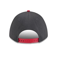 Men's New Era  Gray/Red Cincinnati Reds 2025 Batting Practice 9FORTY M-Crown Adjustable Hat