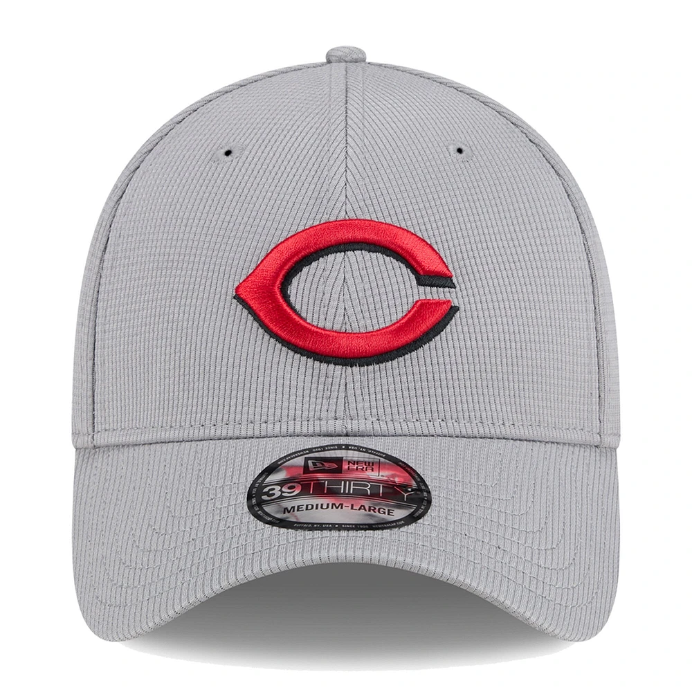 Casquette flex Active Pivot 39THIRTY New Era pour hommes, grise