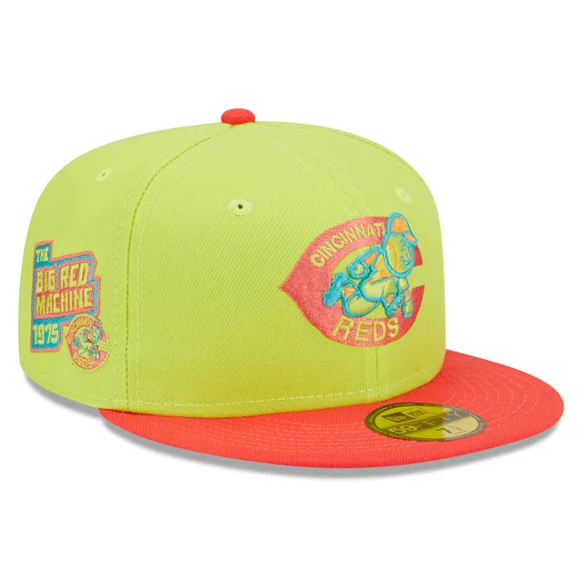 Cincinnati Reds New Era 150th Anniversary Spring Training Botanical 59FIFTY  Fitted Hat - Red