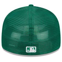 Men's New Era Green Cincinnati Reds 2022 St. Patrick's Day Low Profile 59FIFTY Fitted Hat