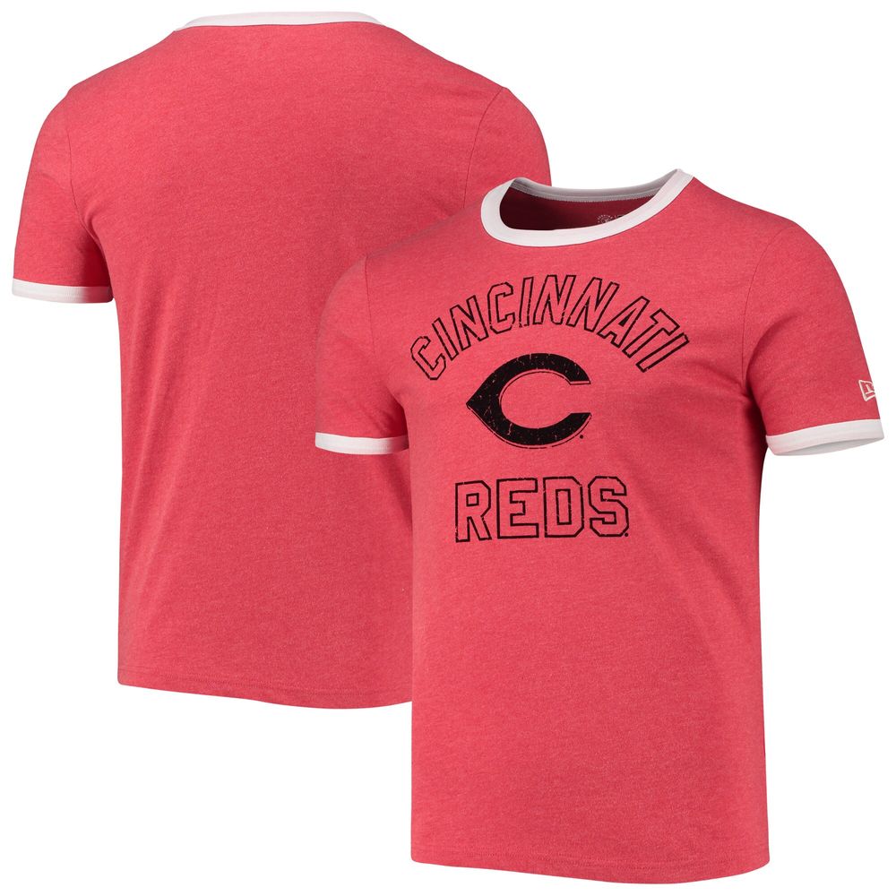 Cincinnati Reds Youth Distressed Logo T-Shirt - Red