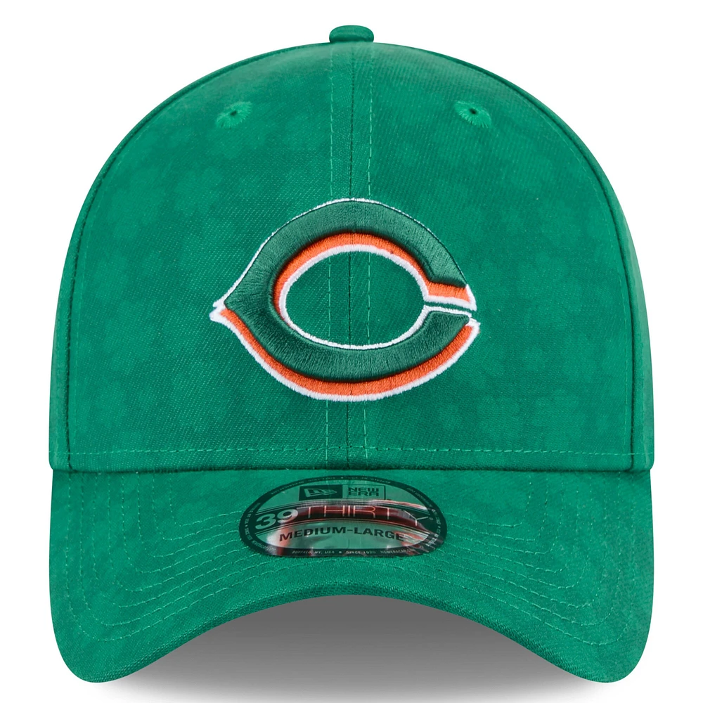 Men's New Era Kelly Green Cincinnati Reds St. Patrick's Day 39THIRTY Flex Hat