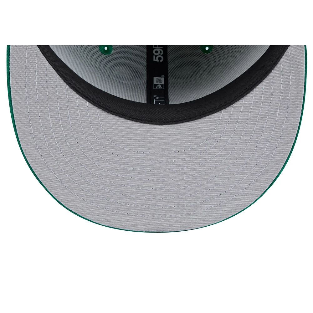 Casquette ajustée 59FIFTY Cincinnati Reds de New Era pour homme, vert Kelly