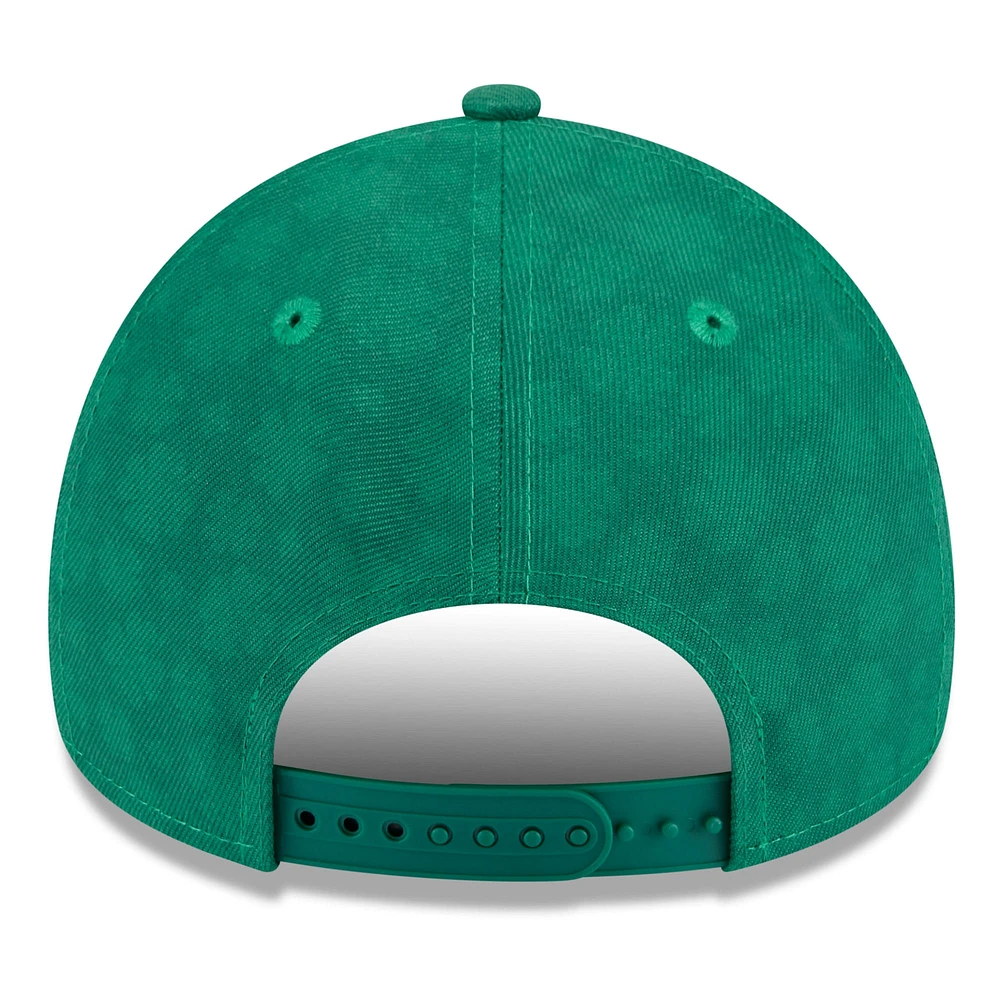 Casquette ajustable A-Frame 9FORTY de Cincinnati Reds de New Era pour homme, vert Kelly
