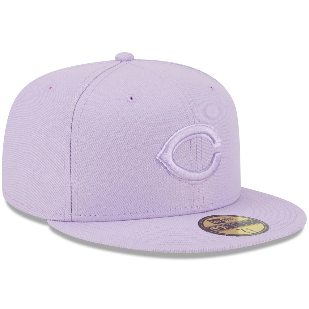 Casquette ajustée New Era Cincinnati Reds 2023 Spring Color Basic 59FIFTY pour homme