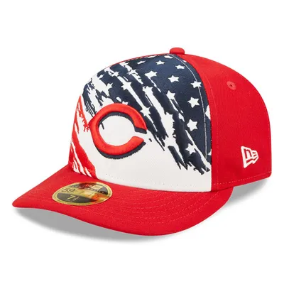 New Era Men's Navy Cincinnati Reds 4th of July Jersey T-shirt