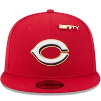 Men's New Era  Red Cincinnati Reds 2025 59FIFTY Day Fitted Hat with Pins