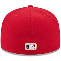 Men's New Era  Red Cincinnati Reds 2025 59FIFTY Day Fitted Hat with Pins