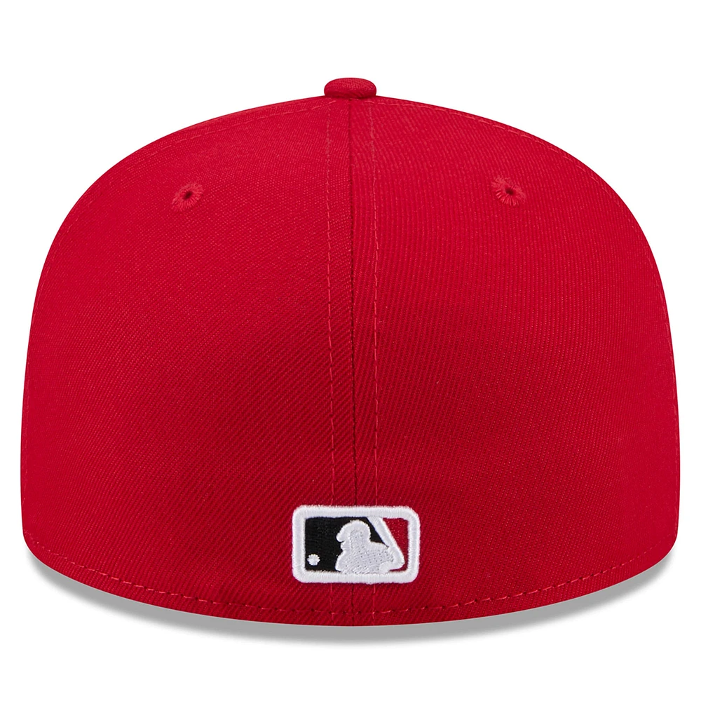 Men's New Era  Red Cincinnati Reds 2025 Jackie Robinson Day 59FIFTY Fitted Hat