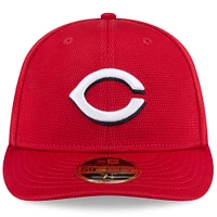 Men's New Era  Red Cincinnati Reds 2025 Spring Training Low Profile 59FIFTY Fitted Hat