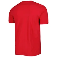 T-shirt d'entraînement au bâton rouge Cincinnati Reds New Era pour homme