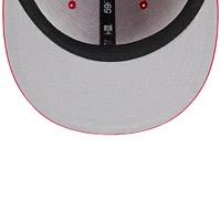 Men's New Era Red Cincinnati Reds City Connect Batting Practice 59FIFTY Fitted Hat