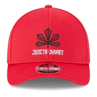 Men's New Era Red Cincinnati Reds City Connect Batting Practice 9FORTY M-Crown Adjustable Hat
