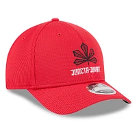 Men's New Era Red Cincinnati Reds City Connect Batting Practice 9FORTY M-Crown Adjustable Hat