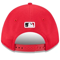 Men's New Era Red Cincinnati Reds City Connect Batting Practice 9FORTY M-Crown Adjustable Hat