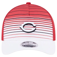 Men's New Era  Red Cincinnati Reds Gradient 9FORTY M-Crown Adjustable Hat