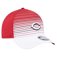 Men's New Era  Red Cincinnati Reds Gradient 9FORTY M-Crown Adjustable Hat