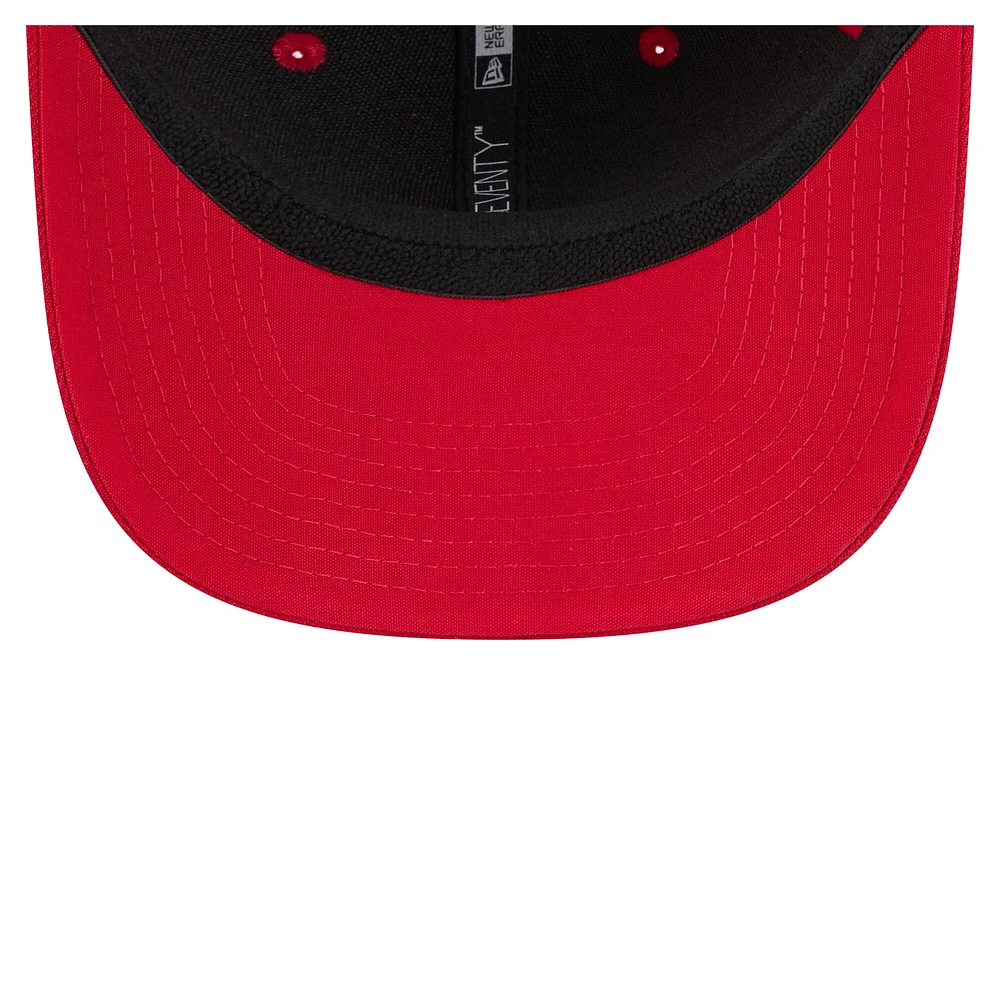 Men's New Era Red Cincinnati Reds Multi-Rope 9SEVENTY Stretch-Snap Hat