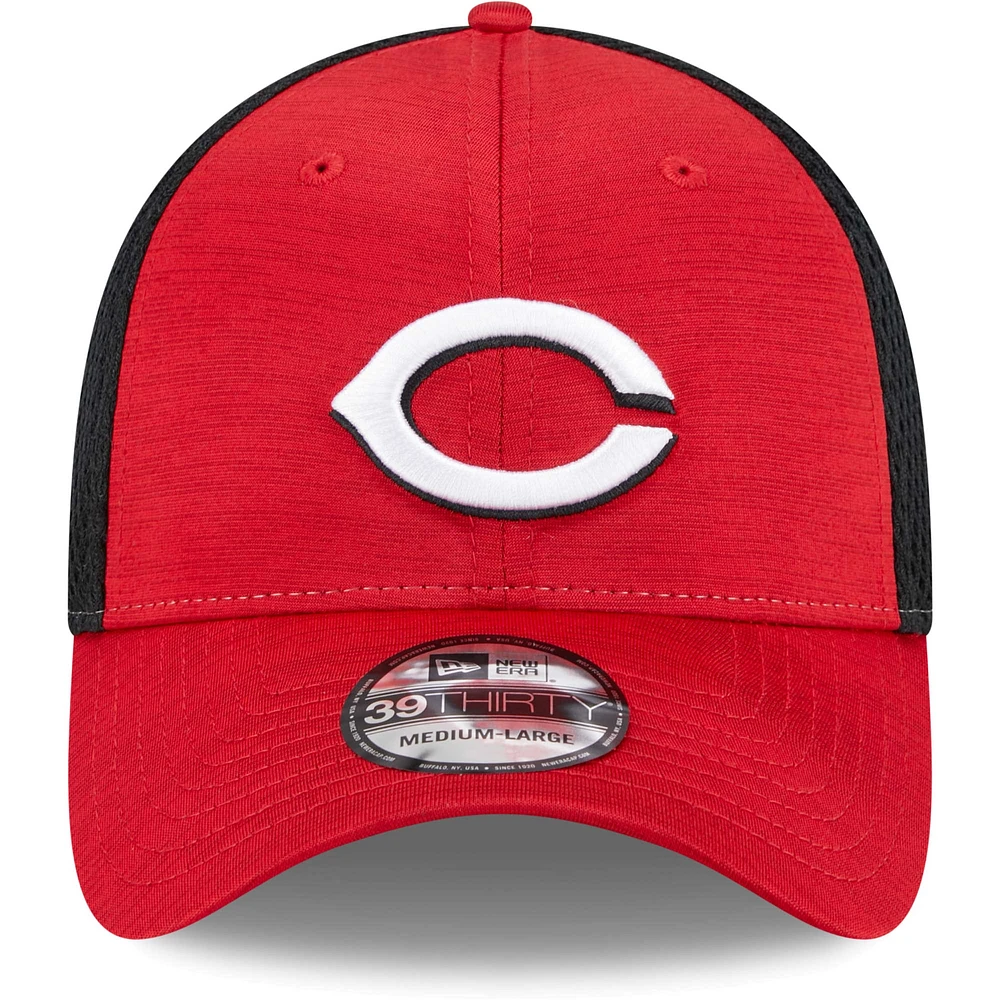 Men's New Era Red Cincinnati Reds Neo 39THIRTY Flex Hat