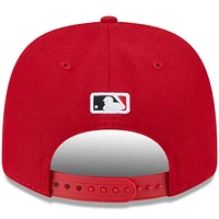 Men's New Era  Red Cincinnati Reds Player Replica 9SEVENTY Adjustable Hat