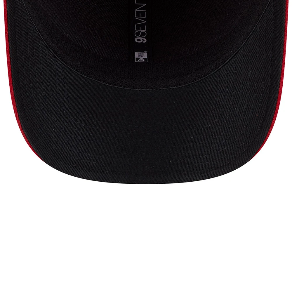 Men's New Era  Red Cincinnati Reds Player Replica 9SEVENTY Adjustable Hat