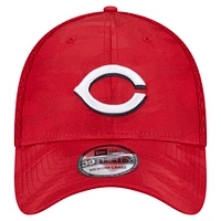 Men's New Era Red Cincinnati Reds Subtle Camo 39THIRTY Flex Hat