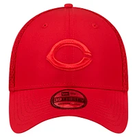 Men's New Era Red Cincinnati Reds Team Tone 39THIRTY Flex Hat