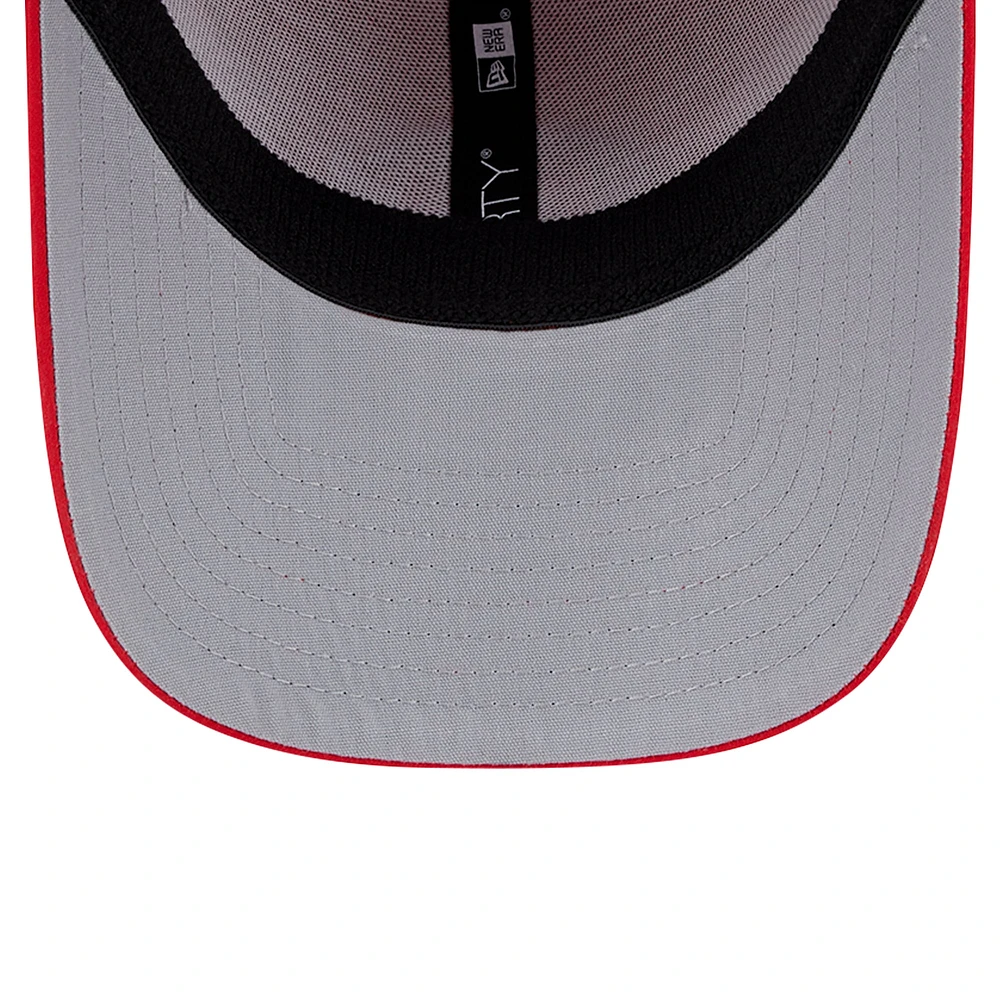 Men's New Era Red Cincinnati Reds Team Tone 39THIRTY Flex Hat