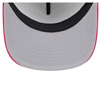 Men's New Era White/Red Cincinnati Reds Retro Script Trucker 9FIFTY Snapback Hat