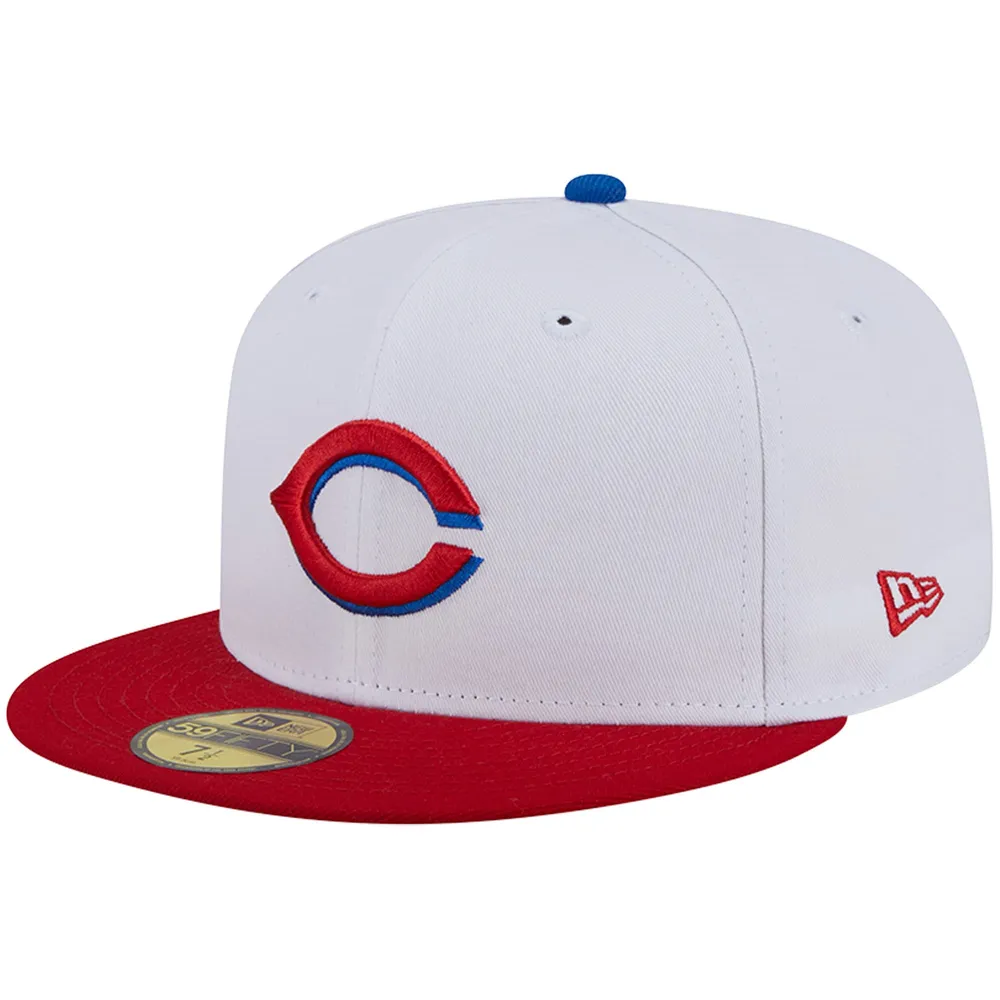 NEW Cincinnati Reds Low Profile Game Hat (Red, Size 7)