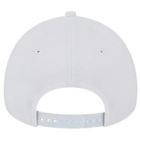 Men's New Era White Cincinnati Reds TC A-Frame 9FORTY Adjustable Hat