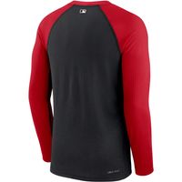 Lids Cincinnati Reds Nike Authentic Collection Logo Performance Long Sleeve  T-Shirt - Red