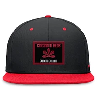 Casquette ajustée Nike Cincinnati Reds City Connect True pour homme, noir/rouge