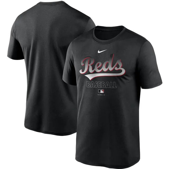 Lids Cleveland Indians Nike 2020 Postseason Authentic Collection Legend T- Shirt - Red