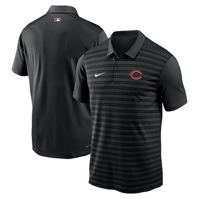 Polo Nike Victory Performance pour homme, collection authentique, noir, des Reds de Cincinnati