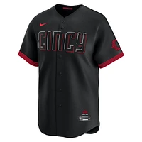 Men's Nike Black Cincinnati Reds City Connect Limited Jersey