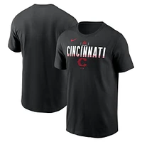 Men's Nike Black Cincinnati Reds City Connect T-Shirt