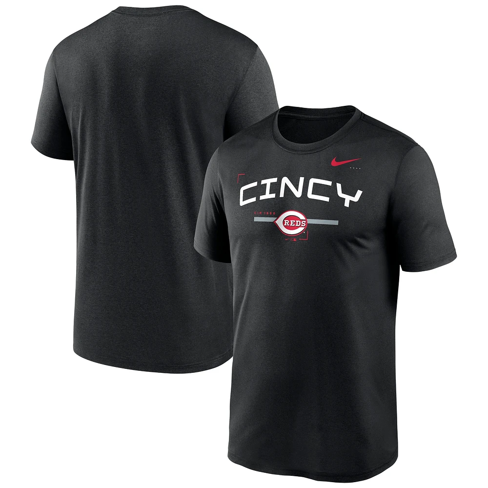 Men's Nike Black Cincinnati Reds Local Legend Practice Performance T-Shirt