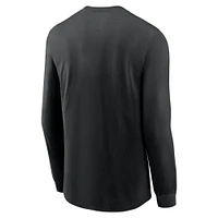 Men's Nike Black Cincinnati Reds Local Nickname Long Sleeve T-Shirt