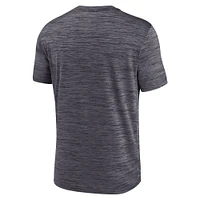 T-shirt Nike Performance Cincinnati Reds Logo Velocity pour homme - Noir