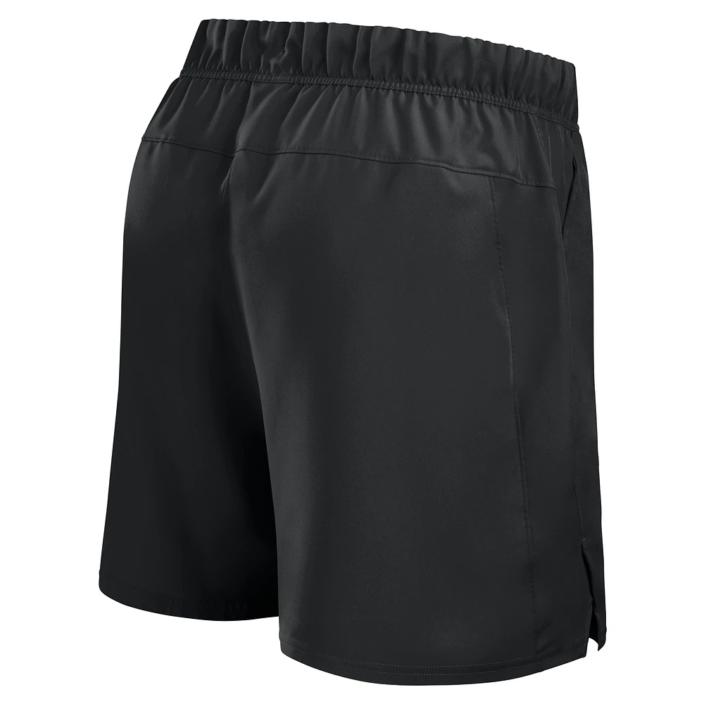 Men's Nike Black Cincinnati Reds Woven Victory Performance Shorts