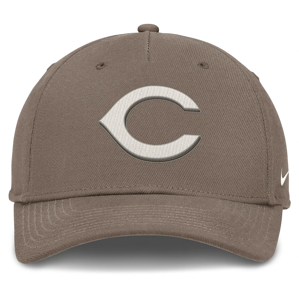 Men's Nike Brown Cincinnati Reds Rise Performance Adjustable Hat