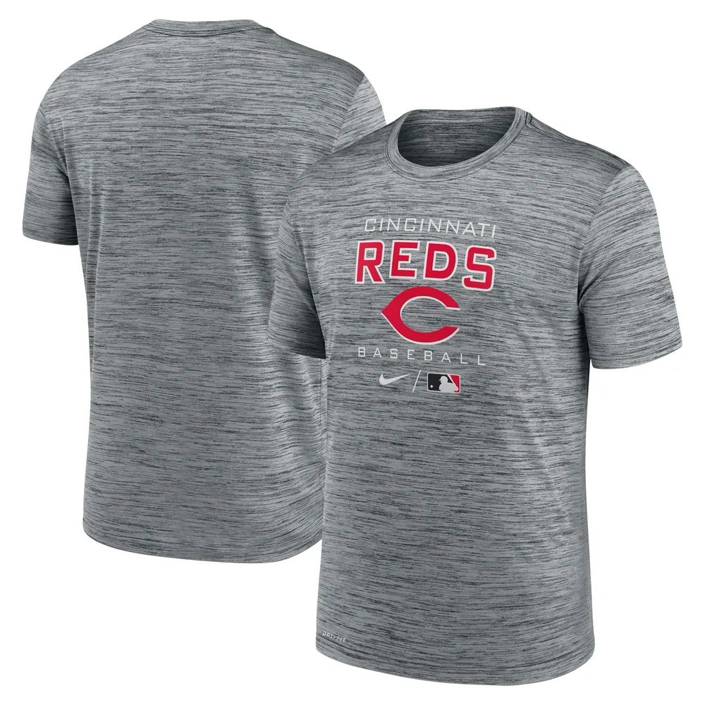 Lids Cincinnati Reds Nike Game Authentic Collection Performance Raglan Long  Sleeve T-Shirt - Black/Red